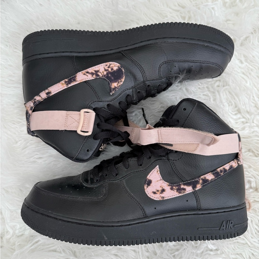 Nike Air Force 1 High Acid Wash Print 2018 - AR1954-002- Sz 12
